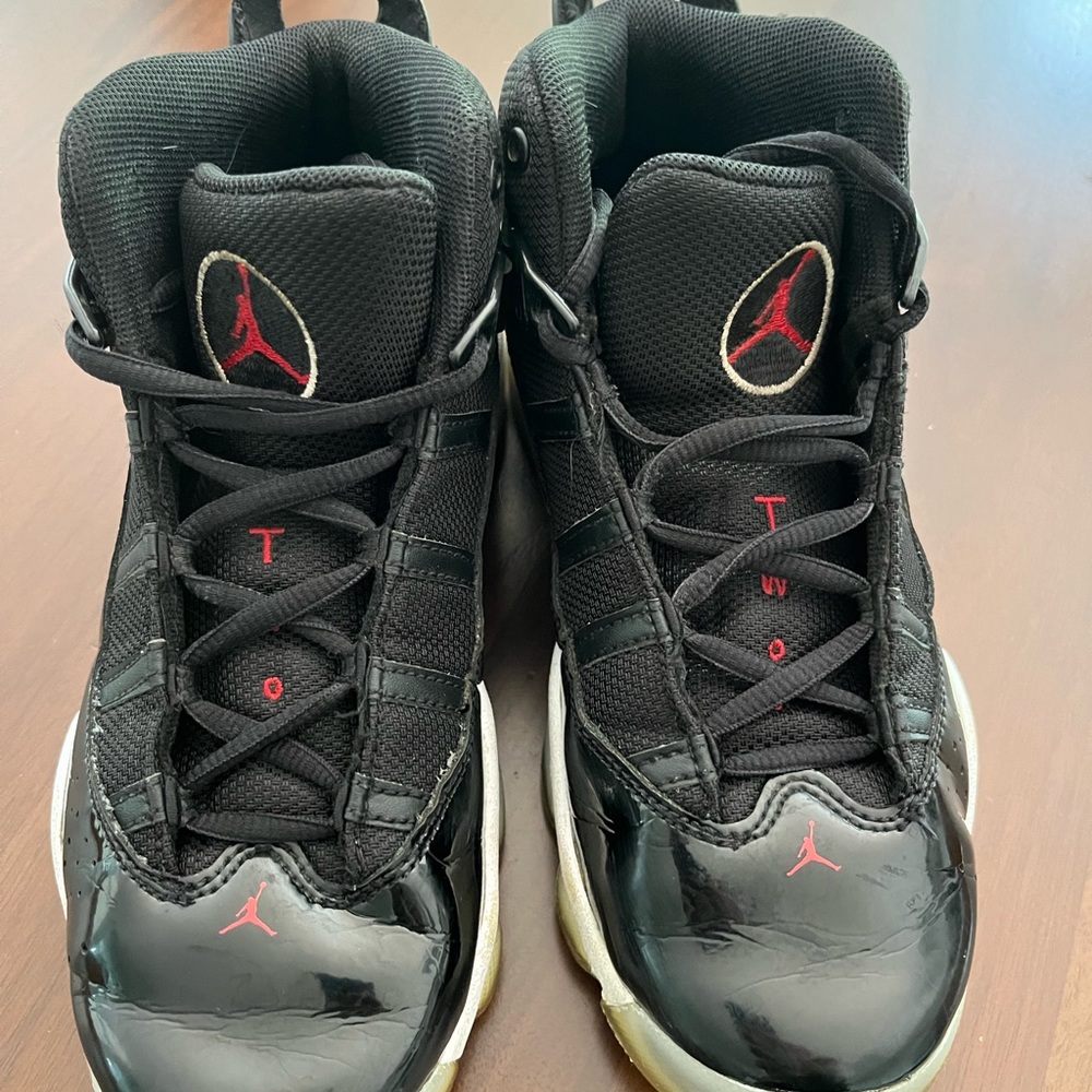 Air Jordan 6 Rings Black Varsity Red 3Y